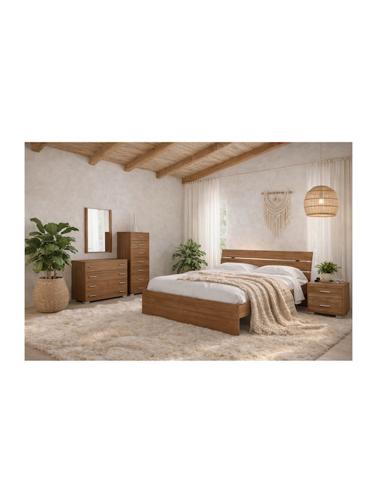 Schlafzimmer Set Note Walnut 150x200cm 5Stück