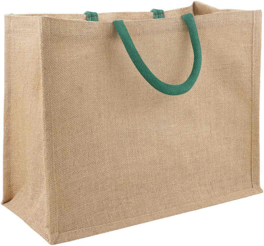 Vidaxl Jutebeutel 5 Stück Natürliche Grüne 42 X 33 X 19 cm