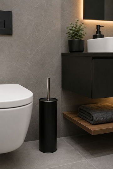 Chios Hellas 31861 Metallisch Badezimmer Toilettenbürste Schwarz Schwarz Chios Hellas 31861 Metallisch Badezimmer Toilettenbürste Schwarz Schwarz