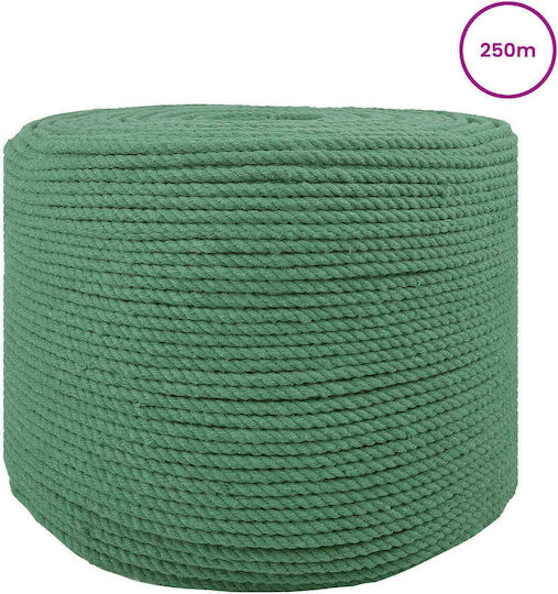 vidaXL Seil Mit Durchmesser 6mm Und Länge 250m Grüne