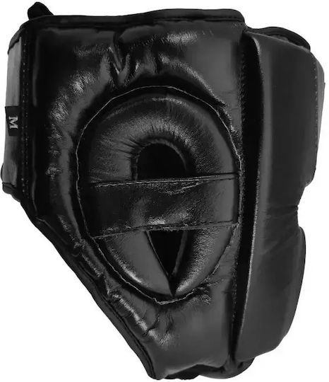 Olympus Sport Aspro Boxing Helmet Adult Open Face Leather White