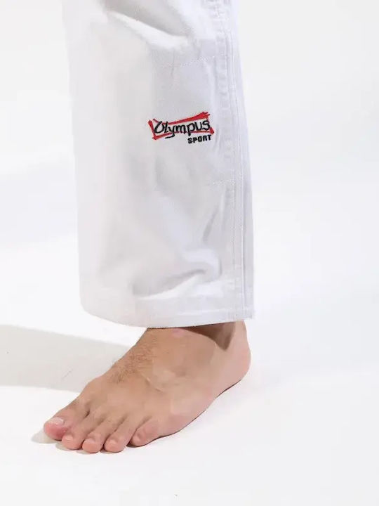 Olympus Мъжка Униформа Judo Бяла