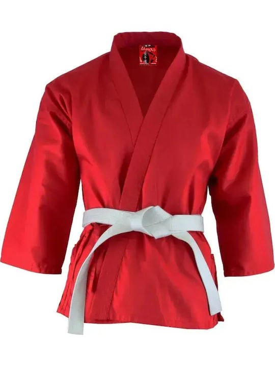 Olympus 154010.120cm.Rote Männer Kampfsportuniform Karate