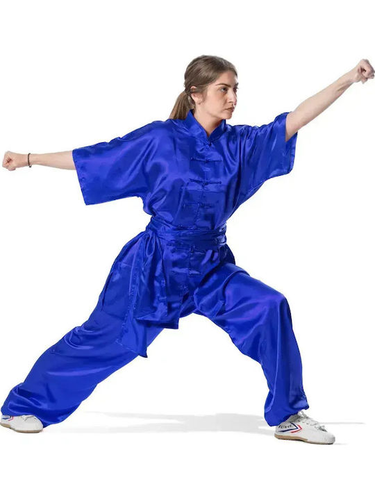 Olympus Sport Blue Women's Wu-Shu Uniform Blue