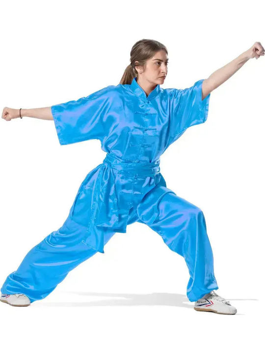 Olympus Sport Blue Women's Wu-Shu Uniform Blue