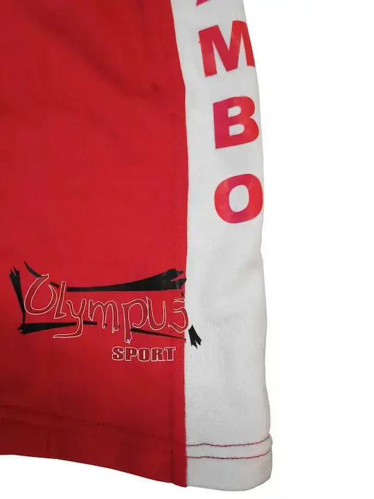 Olympus 156070.160cm.Roșu Uniformă pentru bărbați Roșie