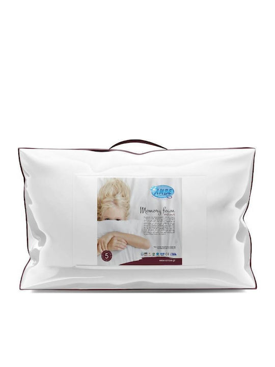 Amve 13539 Visco Elastic Bed Pillow Memory Foam Anatomic 34x51x8cm