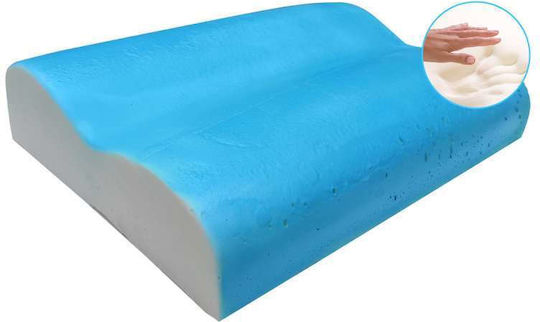 Amve Air Memory Memory Foam Anatomic Bed Pillow 40x50x10.5cm Amve Air Memory Memory Foam Anatomic Bed Pillow 40x50x10.5cm