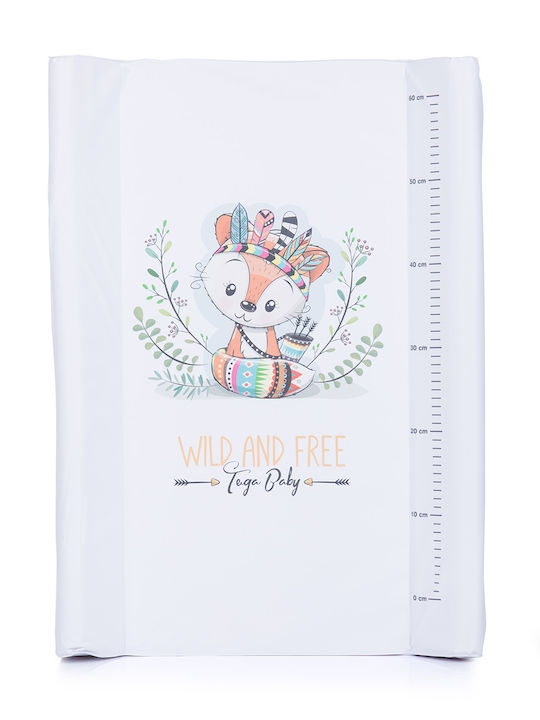 Tega Baby Soft Changing Pad made of Fabric White 50x70cm