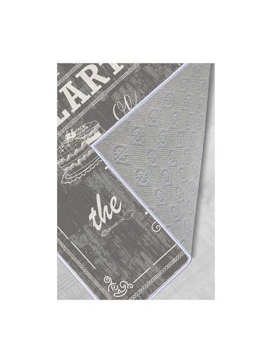 Conceptum Hypnose Wookece 255 Kitchen Mat Runner Grey 60x100εκ.
