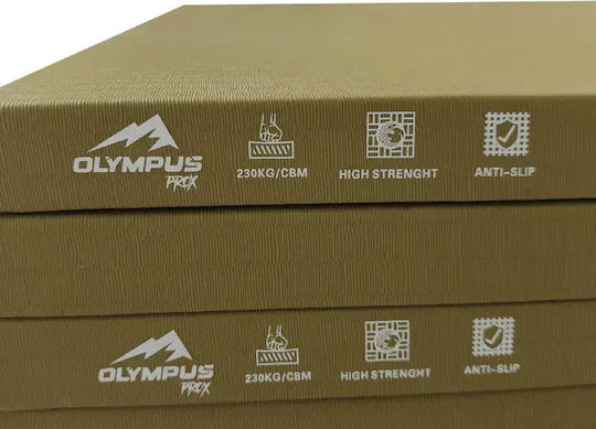 Olympus Sport 606099.Enamege8os.Khaki Exercise Mat Pilates Khaki