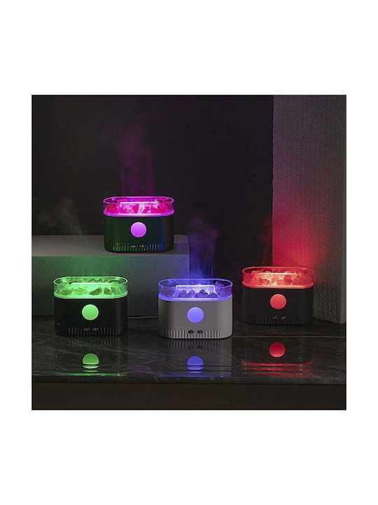 Salzlampe Aroma Diffuser mit Salzsteinen & Farbwechselbeleuchtung