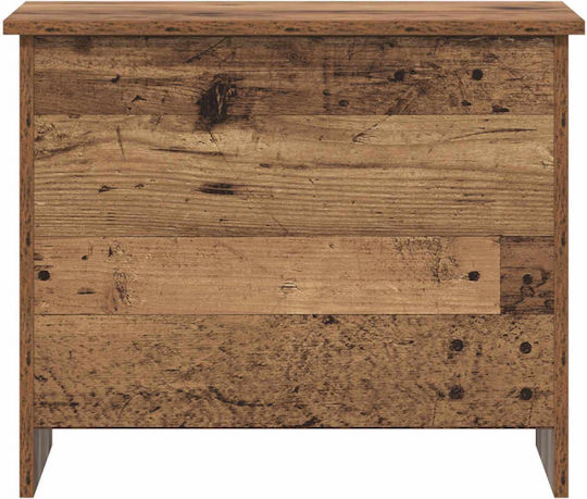 vidaXL Διακοσμητικό Μπαούλο Ξύλινο Καφέ 60x40x50εκ.