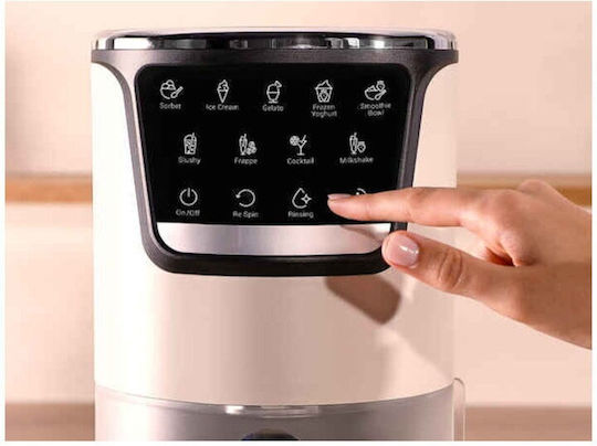 Tefal Dolci Ice Cream Maker 3x1.4lt Brown
