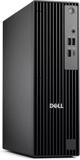 Dell Pro Slim SFF Настолен компютър (Ultra 5-235/8GB DDR5/512GB SSD/W11 Pro)