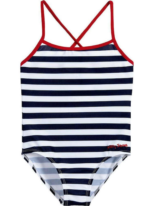 White Παιδικό Μαγιό Ολόσωμο Navy White White Παιδικό Μαγιό Ολόσωμο Navy White