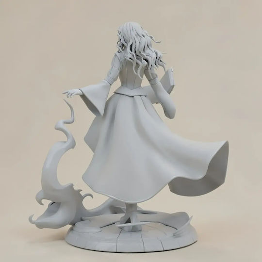 Unbemalte 3d Figur Triss Merigold Der Hexer 1 8 3d Bemalung Diy Geschenk Farben 30 Cm 1:6