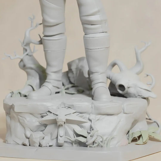 Άβαφη 3d Sammelbare Figuren Geralt Rivia Witcher 3 Stand Pose 3d Basis Diy Farbgebung Geschenk Farben 30 Cm 1:6