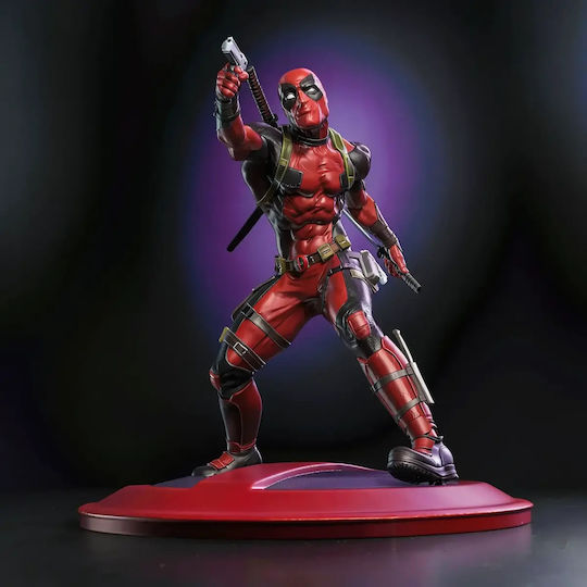Άβαφη 3d Φιγούρα Deadpool V2 From Marvel Βάψιμο Diy Δώρο Χρώματα 15,2 Cm 1:12
