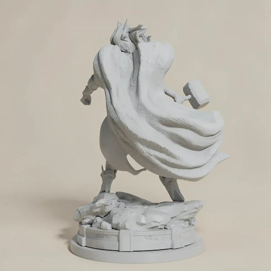 Unpainted 3D Figure Mighty Thor Comic Version From Love Thunder Painting DIY Gift Colors 15.2 Cm 1:12
