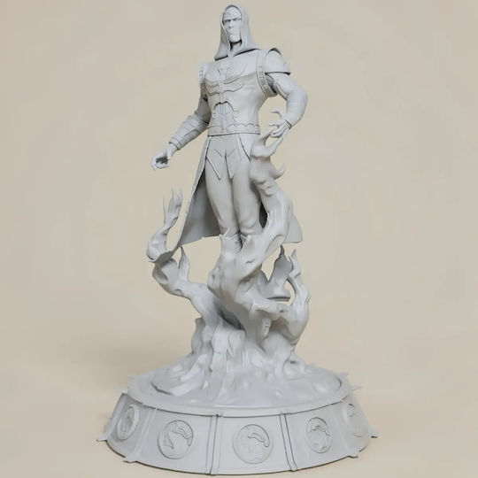 Άβαφη 3D Фигура Ermac V2 От Mortal Kombat Боядисване Направи Си Сам Подарък Цветове 30 См 1:6