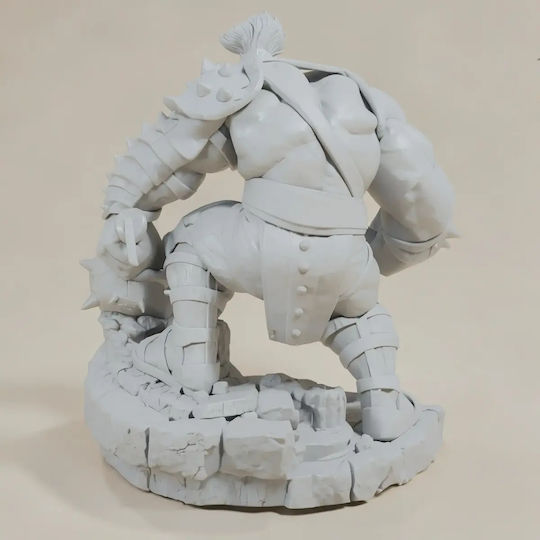 Unpainted 3D Figure Gladiator Hulk New Version 3D Painting DIY Gift Colors 20 Cm 1:8