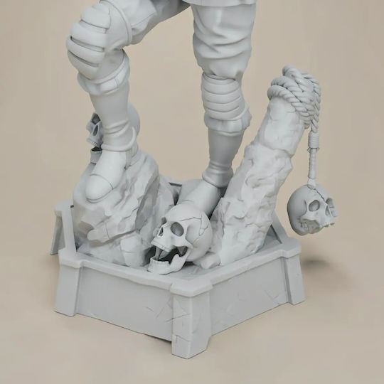 Небоядисана 3D Фигура Kabal Mortal Kombat 3 Ultimate 3D Боядисване DIY Подарък Цветове 30 см 1:6