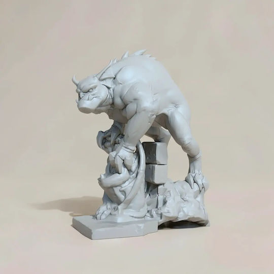 Unpainted 3D Figure Bronx From Disney Painting Diy Gift Colors 30 Cm 1:6