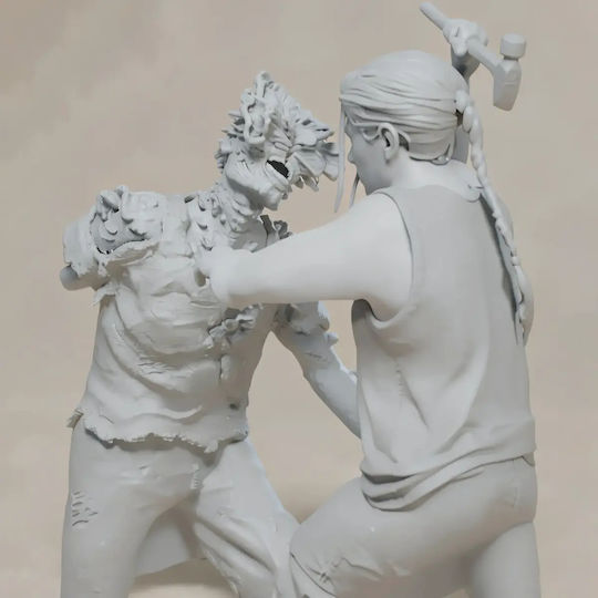 Небоядисана 3D Фигура Abby Fighting Последният От Нас 3D Боядисване DIY Подарък Цветове 20 См 1:8