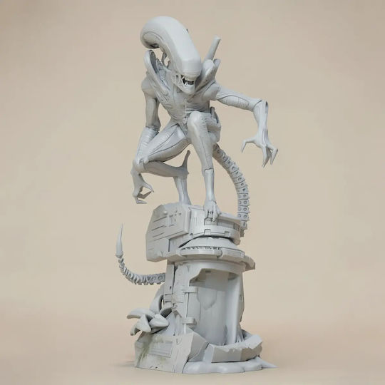 Άβαφη 3D Фигура Alien Xenomorph 457 мм Боядисване DIY Подарък Цветове 15,2 см 1:12
