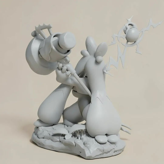 Sammlbare Figur Tinkaton Short Stacked Pokemon 3d Bemalung Diy Geschenk Farben 30 Cm 1:6