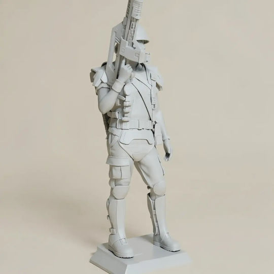 Άβαφη 3d Φιγούρα Corporal Dwayne Hicks Alien Βάψιμο Diy Δώρο Χρώματα 20 Cm 1:8