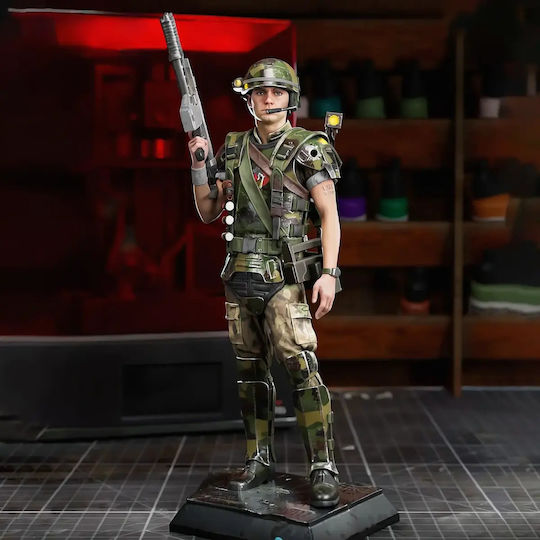 Άβαφη 3d Φιγούρα Corporal Dwayne Hicks Alien Βάψιμο Diy Δώρο Χρώματα 20 Cm 1:8