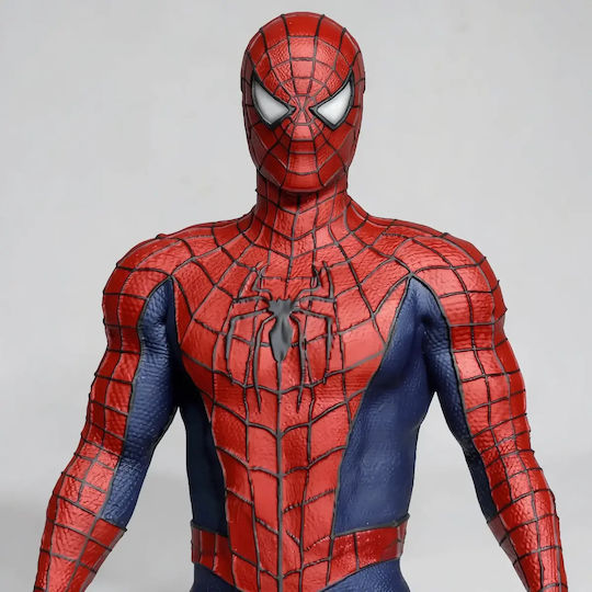 Небоядисана 3D Фигура Spiderman Tobey No Way Home Basic Files Боядисване DIY Подарък Цветове 15,2 см 1:12
