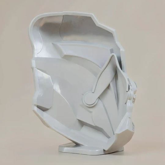 Unpainted 3D Figure Cosplay Arcann Mask Star Wars Old Republic Painting DIY Gift Colors 20 Cm 1:8