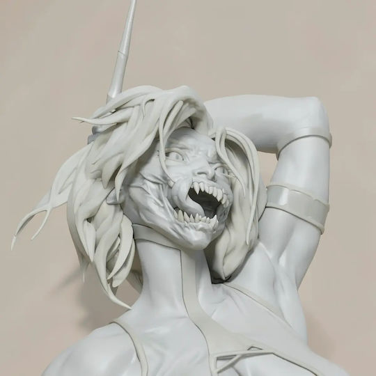 Небоядисана 3D Фигура Mileena V2 От Mortal Kombat За Боядисване Направи Си Сам Подарък Цветове 30 См 1:6