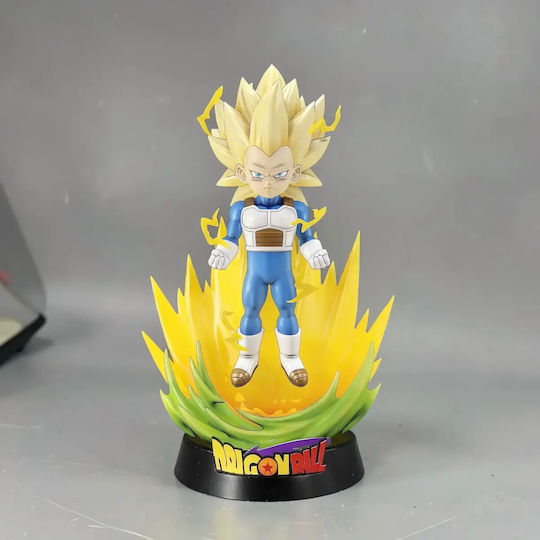 Sammlbare Figur Vegeta Super Saiyan 3 Daima Chibi 3d Bemalt Diy Geschenk Farben 30 Cm 1:6