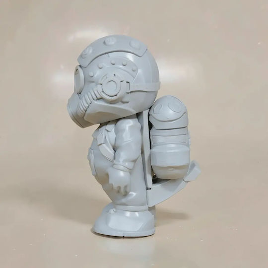 Άβαφη 3d Sammelbare Figur Basic Hazmat Suit Airpod Case Holder Basis Diy Δώρο Χρώματα 30 Cm 1:6