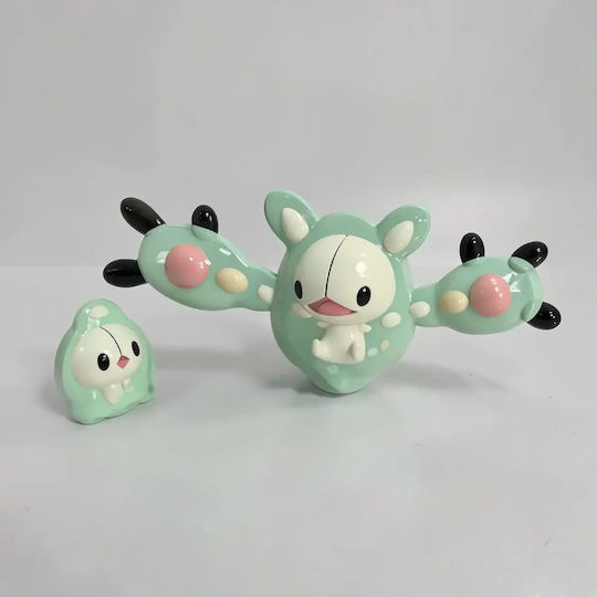 Unpainted 3D Pokemon Collection Figure Solosis Reuniclus Painting DIY Gift Colors 20 Cm 1:8