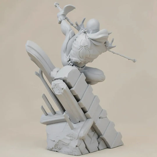 Небоядисана 3D Фигура Scarlet Spider В Действие 3D Боядисване DIY Подарък Цветове 30 См 1:6