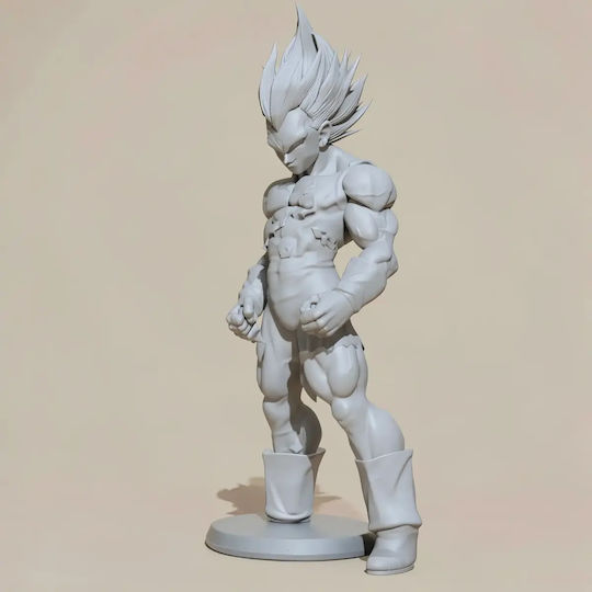 Unpainted 3D Figure Vegeta Ultra Ego No Base Digital Painting DIY Gift Colors 15.2 Cm 1:12
