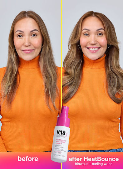 K18 Salon Blowout At Home Seturi Pentru Par Și Styling Reconstrucție Și Hrană Cu Mască Protecție Termică Și Spray 3 Bucăți