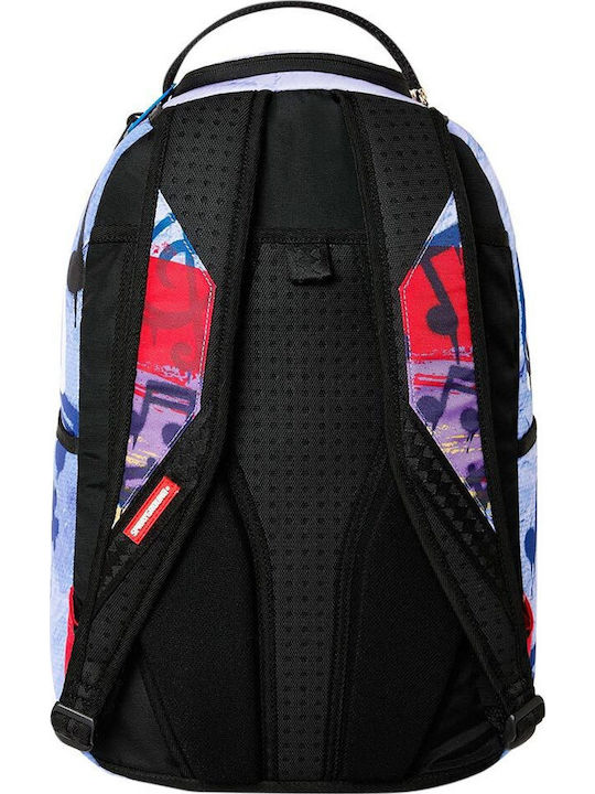 Sprayground Σχολική Τσάντα Πλάτης Γυμνασίου - Λυκείου με Θήκη για Παγούρι Πολύχρωμη 29 x 15 x 45εκ