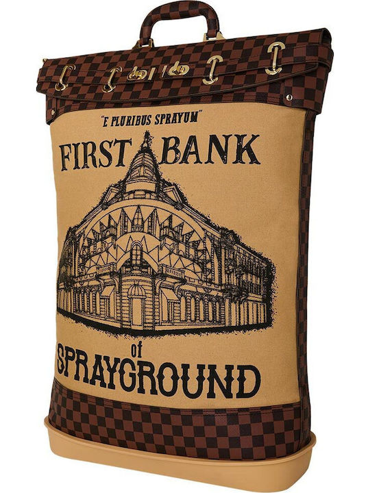 Sprayground School Shoulder Bag Brown