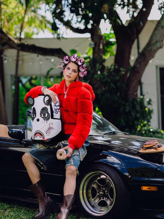 Sprayground Panda Πλάτης Γκρι Sprayground Panda Πλάτης Γκρι