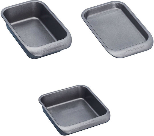 Kitchen Craft Formă Pentru Tort Pătrată Din Oțel Inoxidabil 41x31x9.5cm 7 Bucăți