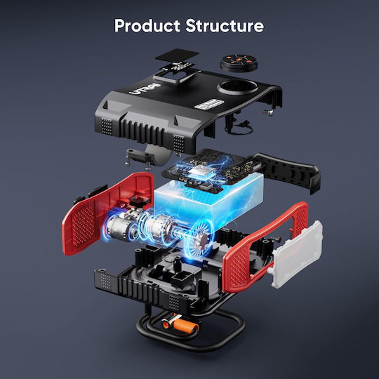 Utrai JS5 Tragbarer Batterie-Starter Auto & Motorrad 27000mAh mit Power Bank USB Pumpe Taschenlampe 12V