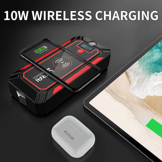 Utrai JS-4 Tragbarer Batterie-Starter Auto & Motorrad 24000mAh mit Power Bank USB Taschenlampe 12V