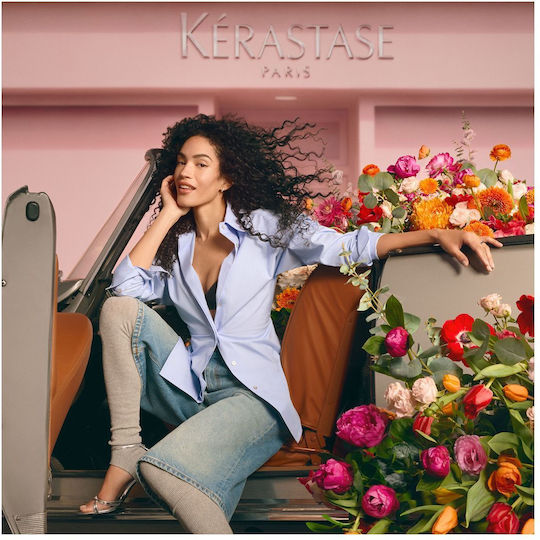 Kérastase Magic Night Hair Treatment Set Against Hair Loss for Dry Hair with Serum 2 Pieces