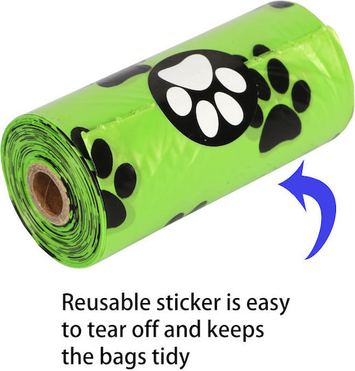 Ideaplus Pet Katzenklo-Zubehör Taschen 2 Rollen 30 Bio-Taschen